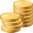 Total de Moedas